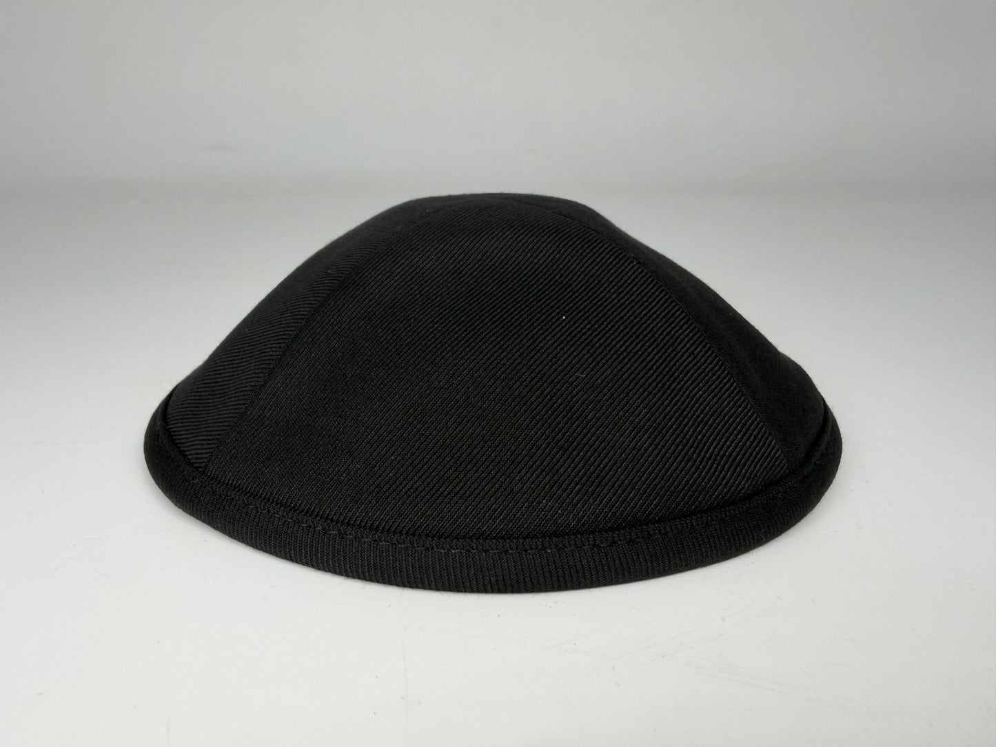 Classic Colored Kippah Matte with Trim - Elegant Everyday Yarmulke