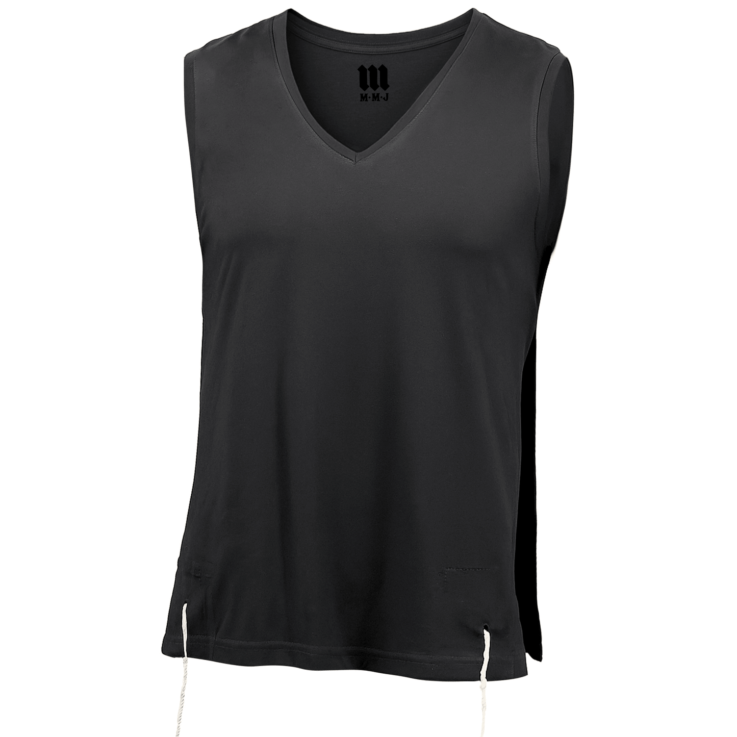 Tzitzit T-Shirt for Men Sleeveless Undershirt Cotton Tallit Katan