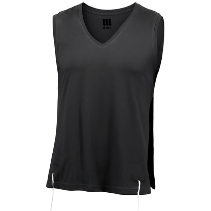 Tzitzit T-Shirt for Men Sleeveless Undershirt Cotton Tallit Katan