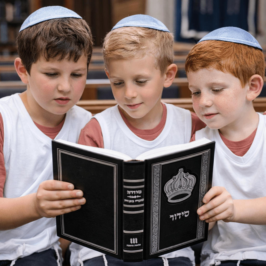 Kids T-shirt Tzitzit - Ashkenazi, Sephardi or Chabad