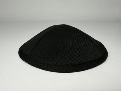 Classic Colored Kippah Matte with Trim - Elegant Everyday Yarmulke