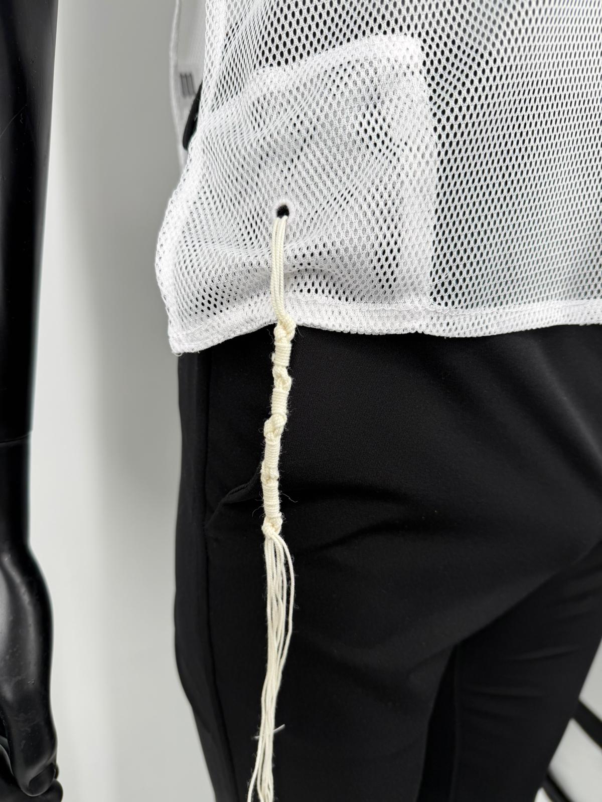 Mesh Tallit Katan - Breathable Comfort, Ashkenazi & Sephardic options