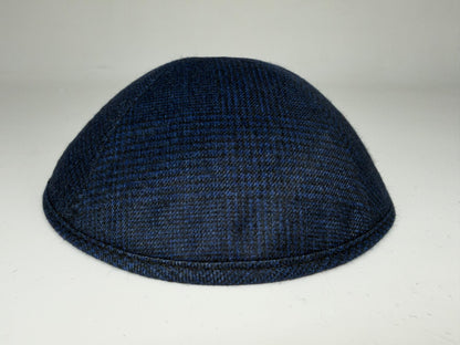 Classic Colored Kippah Matte with Trim - Elegant Everyday Yarmulke