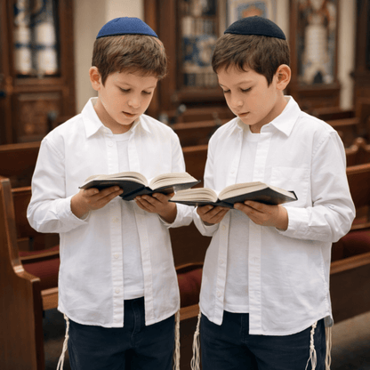 Kids T-shirt Tzitzit - Ashkenazi, Sephardi or Chabad