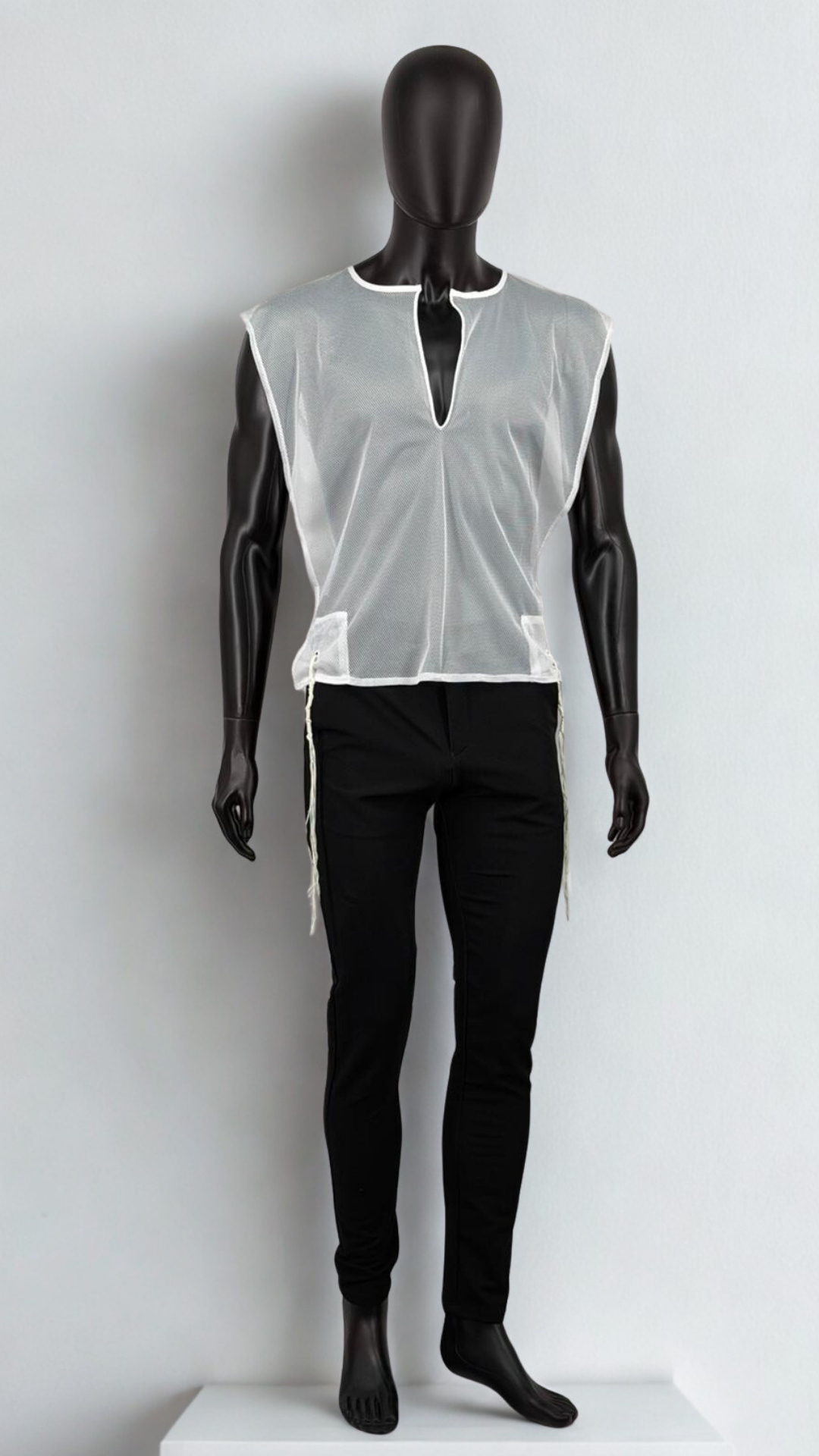 Mesh Tallit Katan - Breathable Comfort, Ashkenazi & Sephardic options