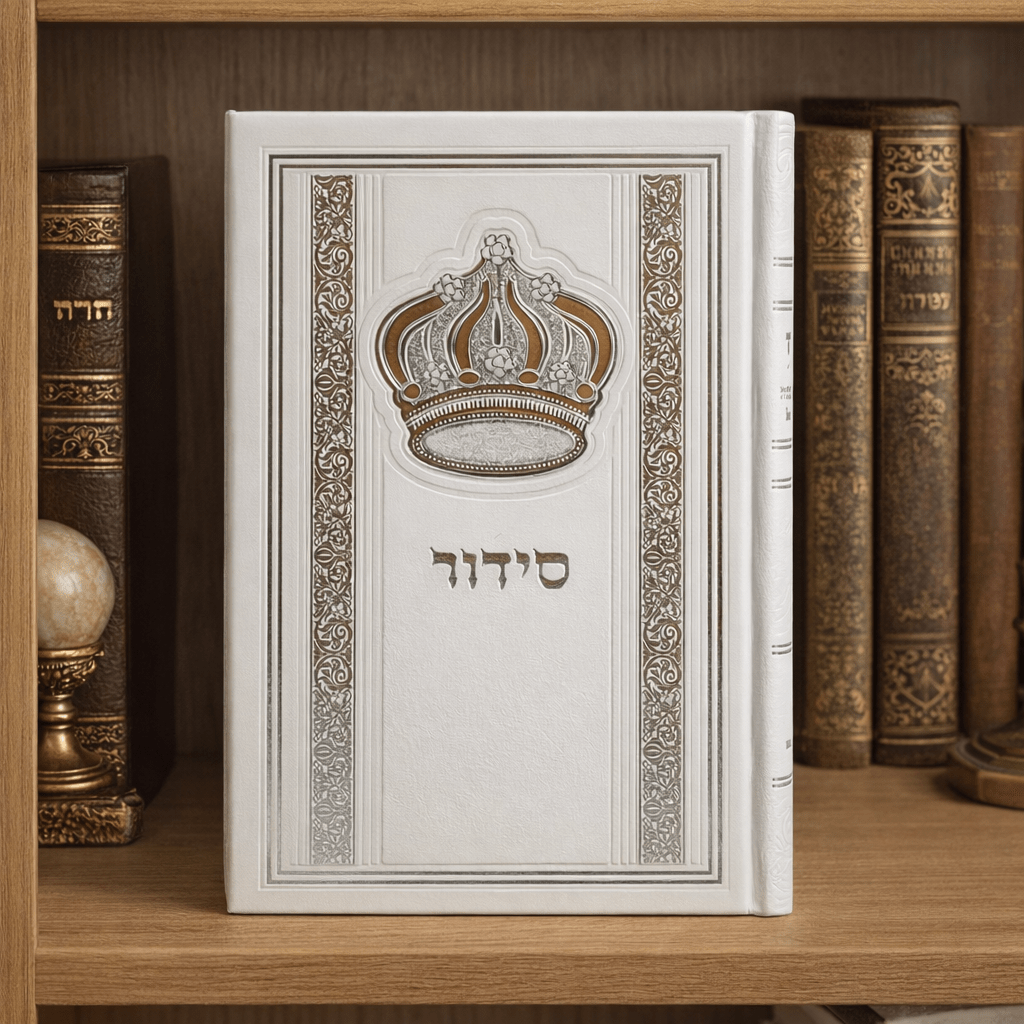 Elegant Sha'arav B'Todah Siddur -  Faux Leather