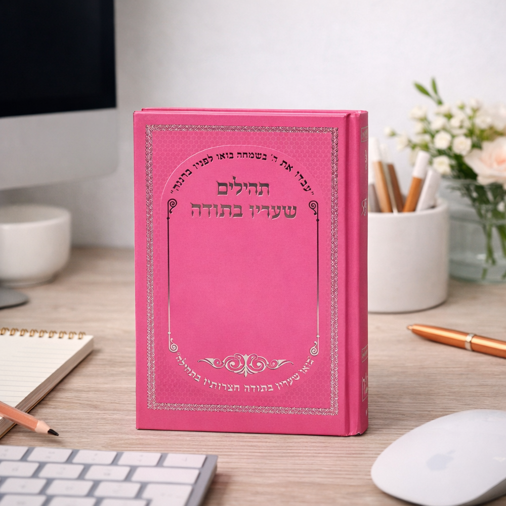 Sha'arav B'Todah Tehillim - Hebrew Book of Psalms