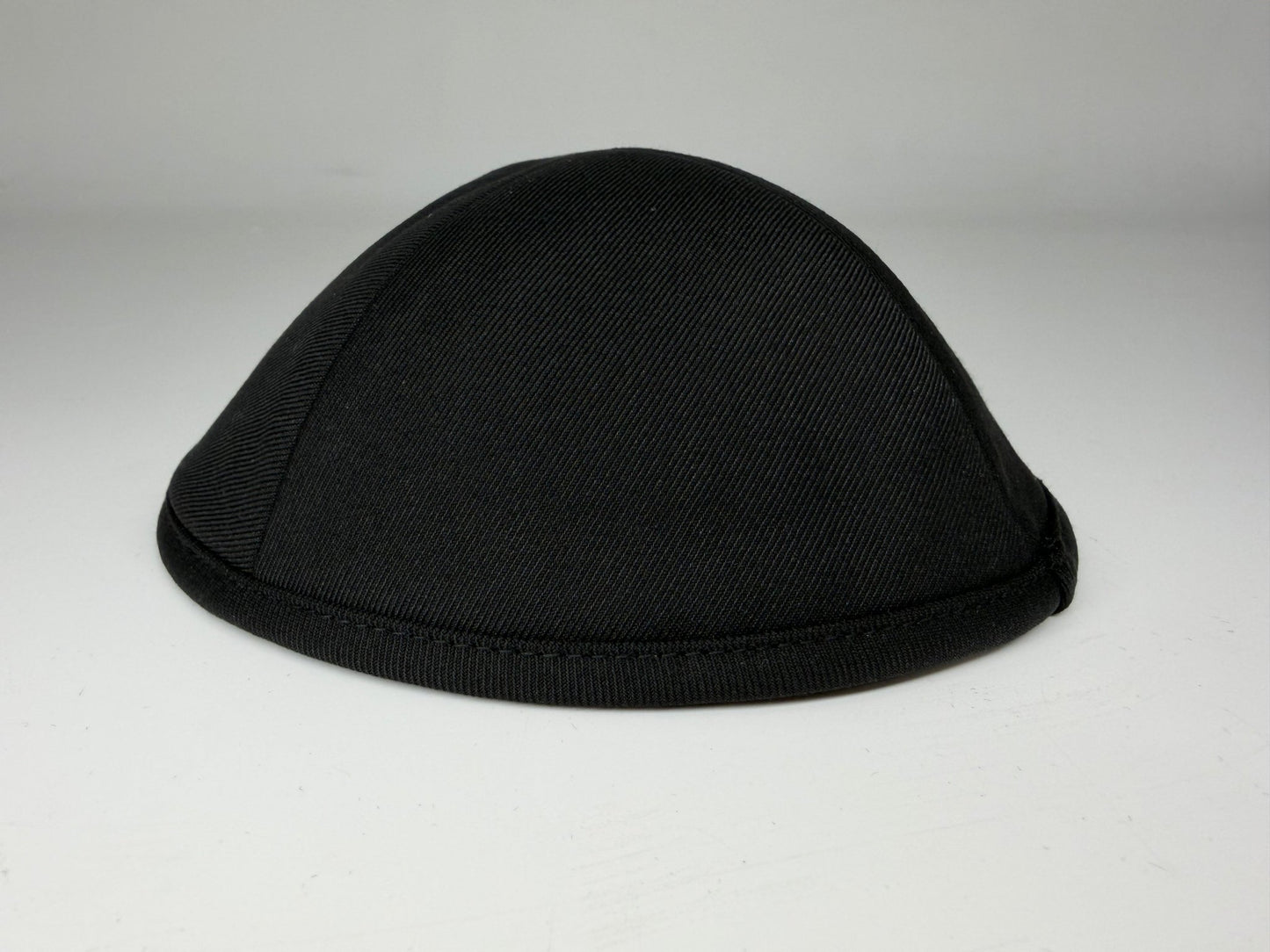 Classic Colored Kippah Matte with Trim - Elegant Everyday Yarmulke