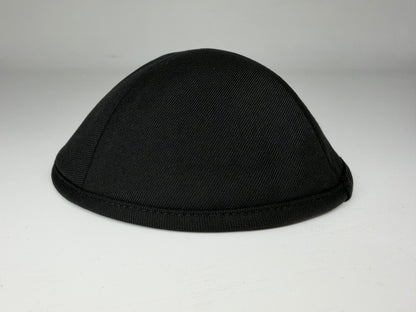 Classic Colored Kippah Matte with Trim - Elegant Everyday Yarmulke