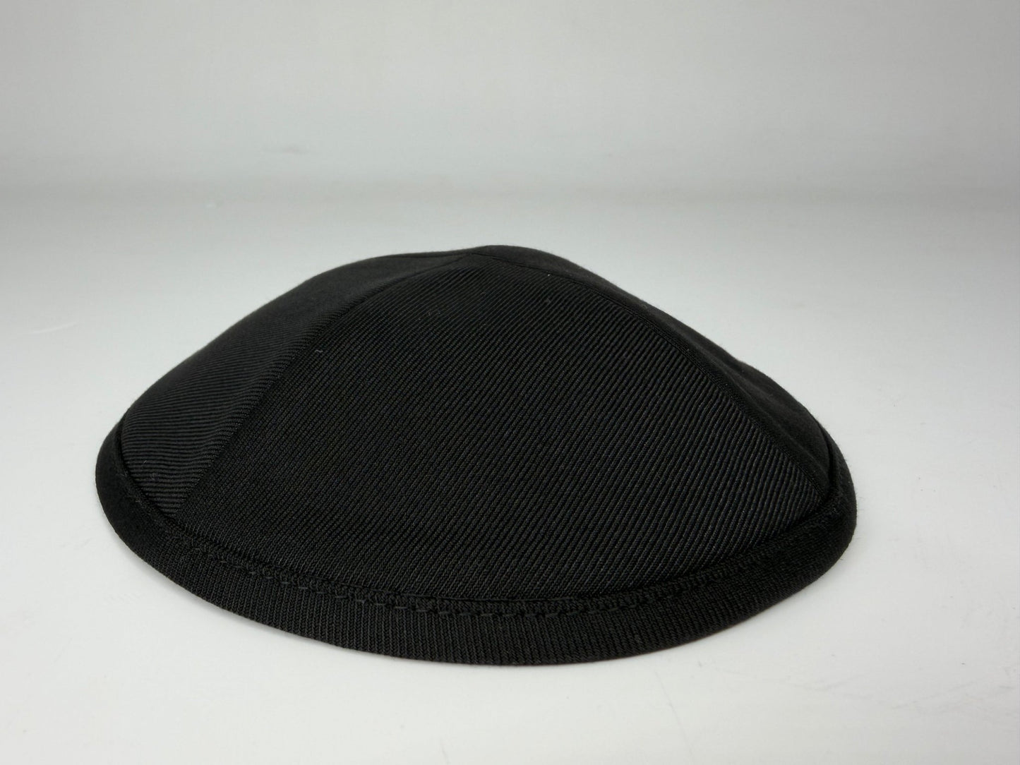 Classic Colored Kippah Matte with Trim - Elegant Everyday Yarmulke