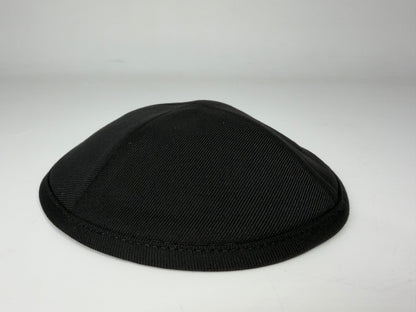 Classic Colored Kippah Matte with Trim - Elegant Everyday Yarmulke