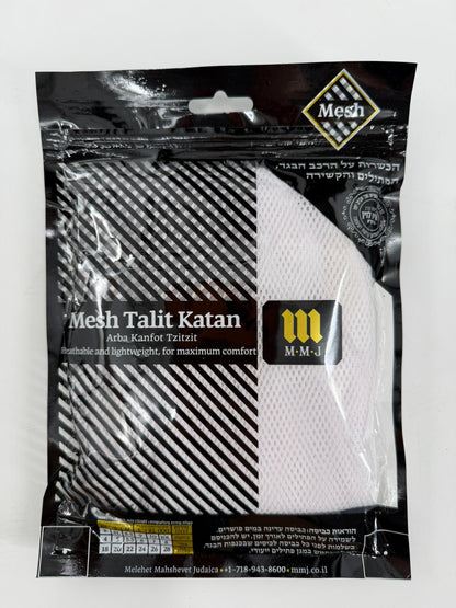 Mesh Tallit Katan - Breathable Comfort, Ashkenazi & Sephardic options