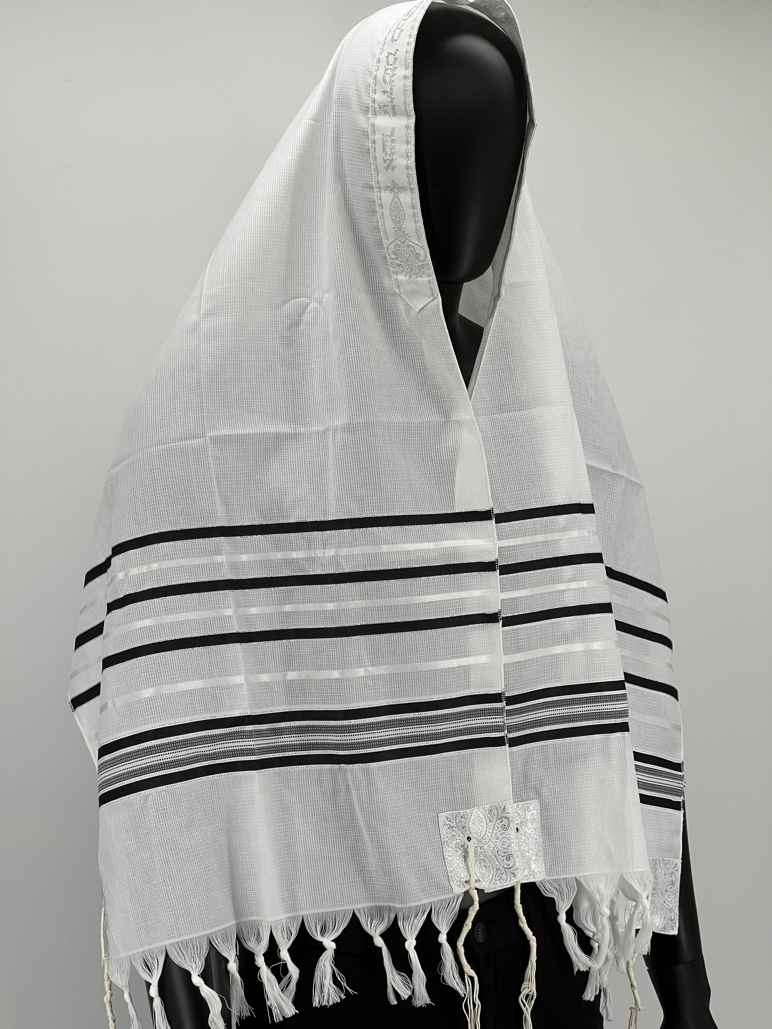 Adult Tallit Scarf - Acrylic Tashbetz