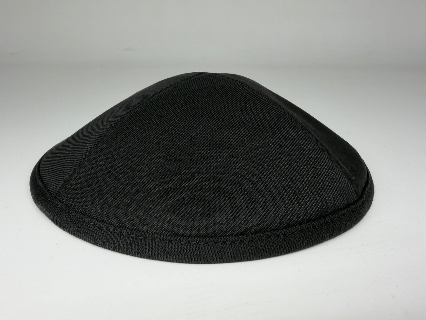 Classic Colored Kippah Matte with Trim - Elegant Everyday Yarmulke