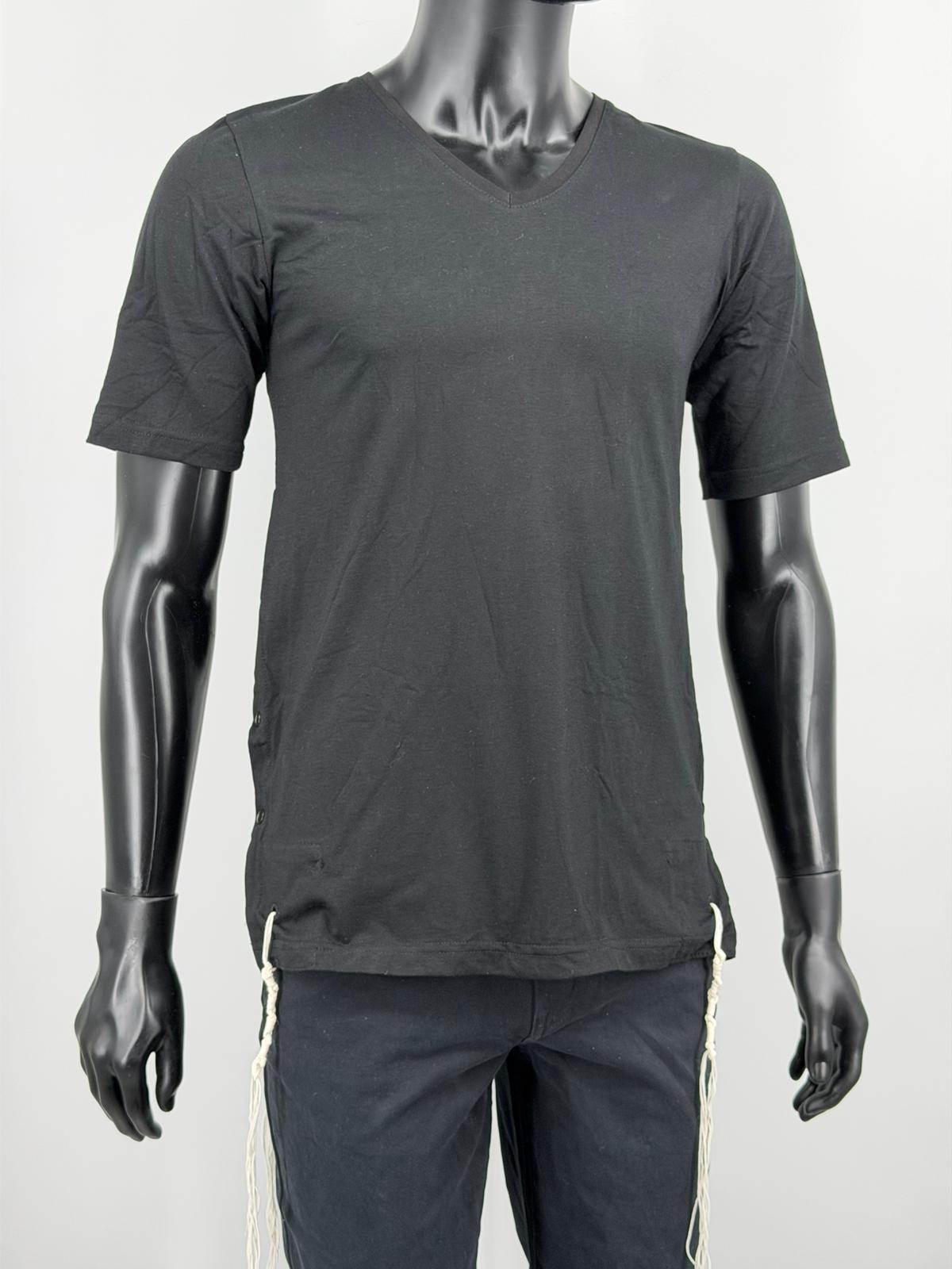 Pack of Men Tzitzit Cotton T-Shirt with Sleeves Ashkenazi Tallit Katan