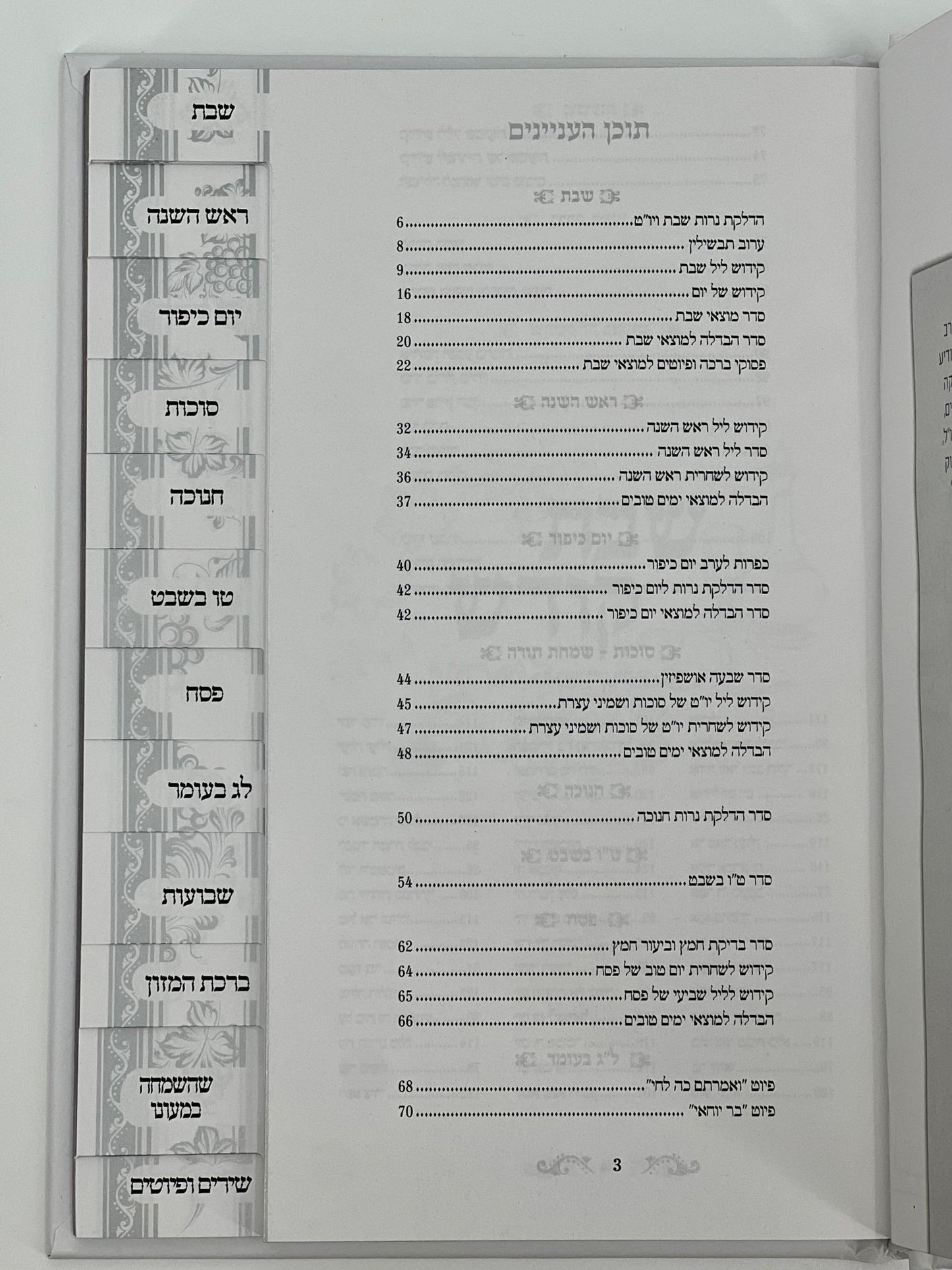 Seder haKidush veHazmirot Kiddush Book