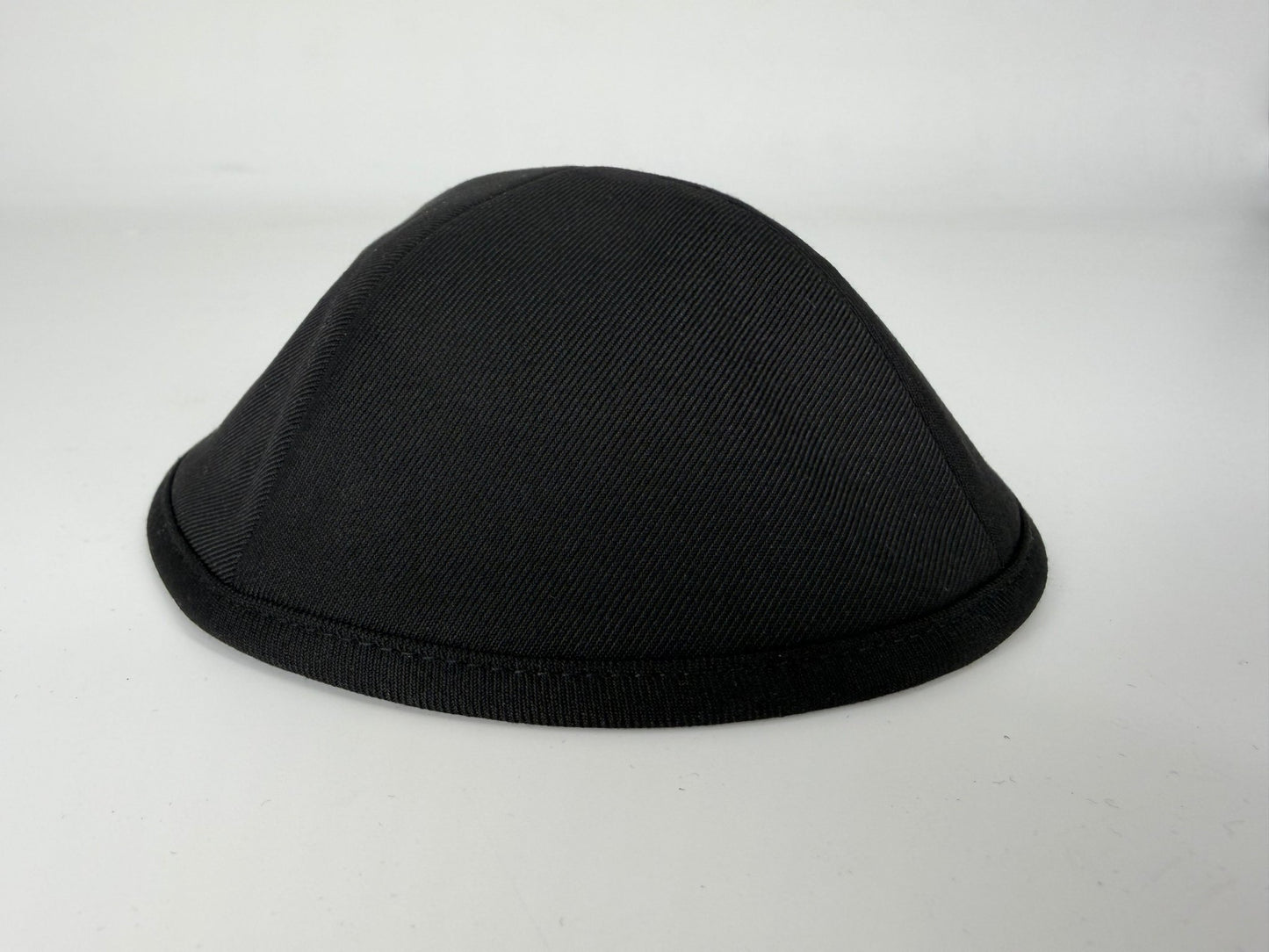 Classic Colored Kippah Matte with Trim - Elegant Everyday Yarmulke