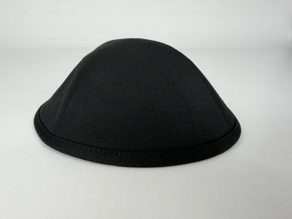 Classic Colored Kippah Matte with Trim - Elegant Everyday Yarmulke
