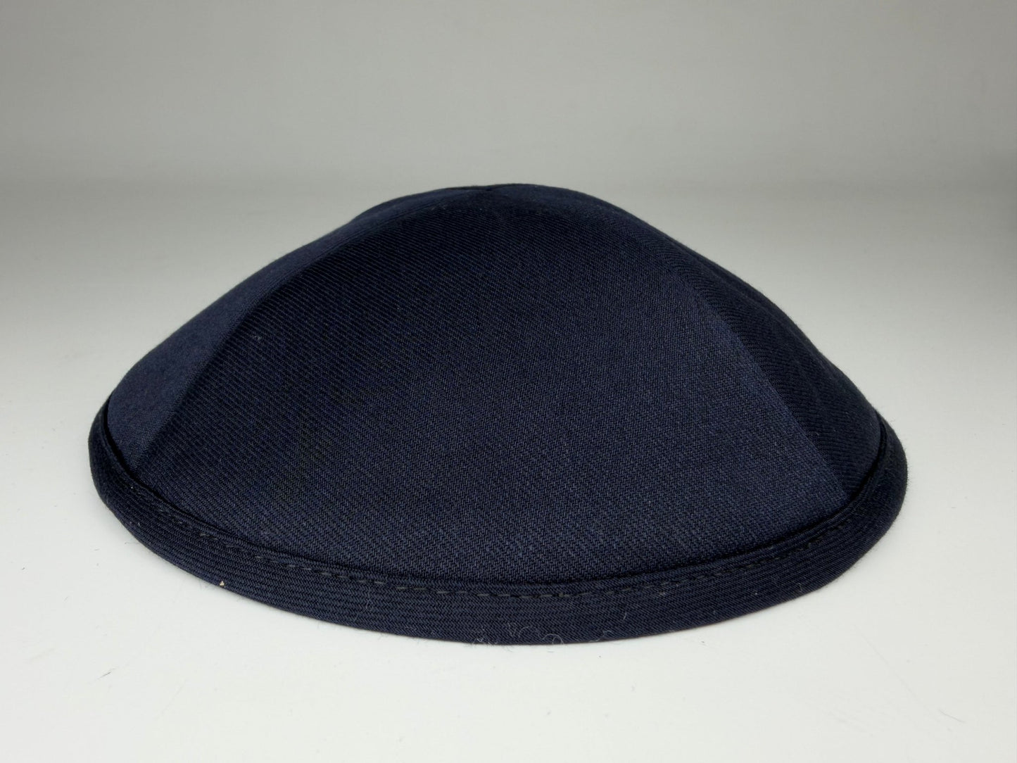 Classic Colored Kippah Matte with Trim - Elegant Everyday Yarmulke