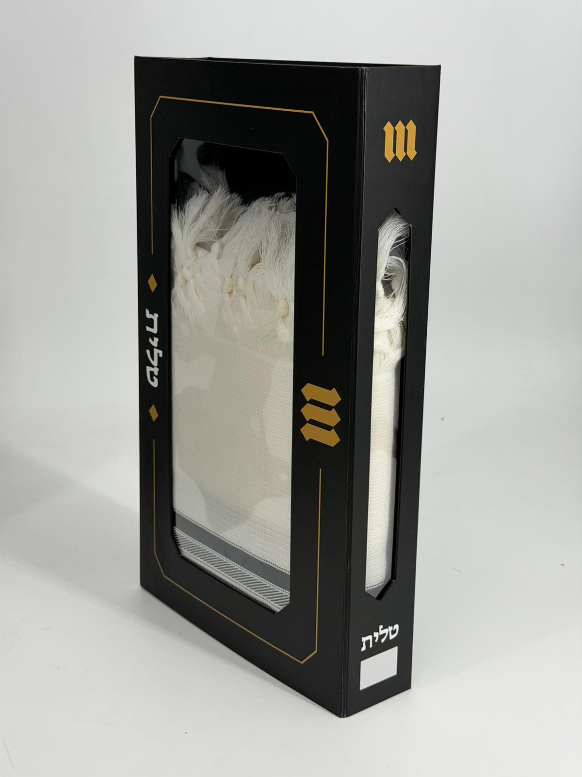 Wool Tallit Gadol – Tashbetz Non-Slip by MMJ