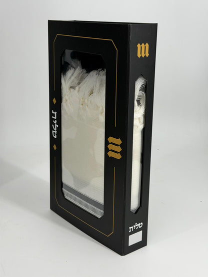 Wool Tallit Gadol – Tashbetz Non-Slip by MMJ