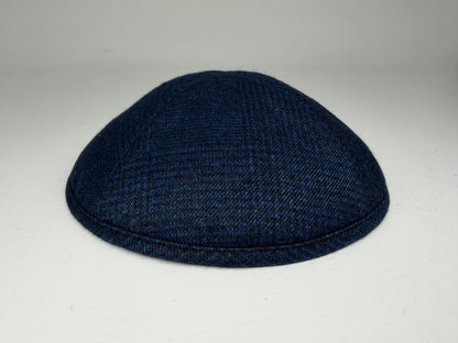 Classic Colored Kippah Matte with Trim - Elegant Everyday Yarmulke