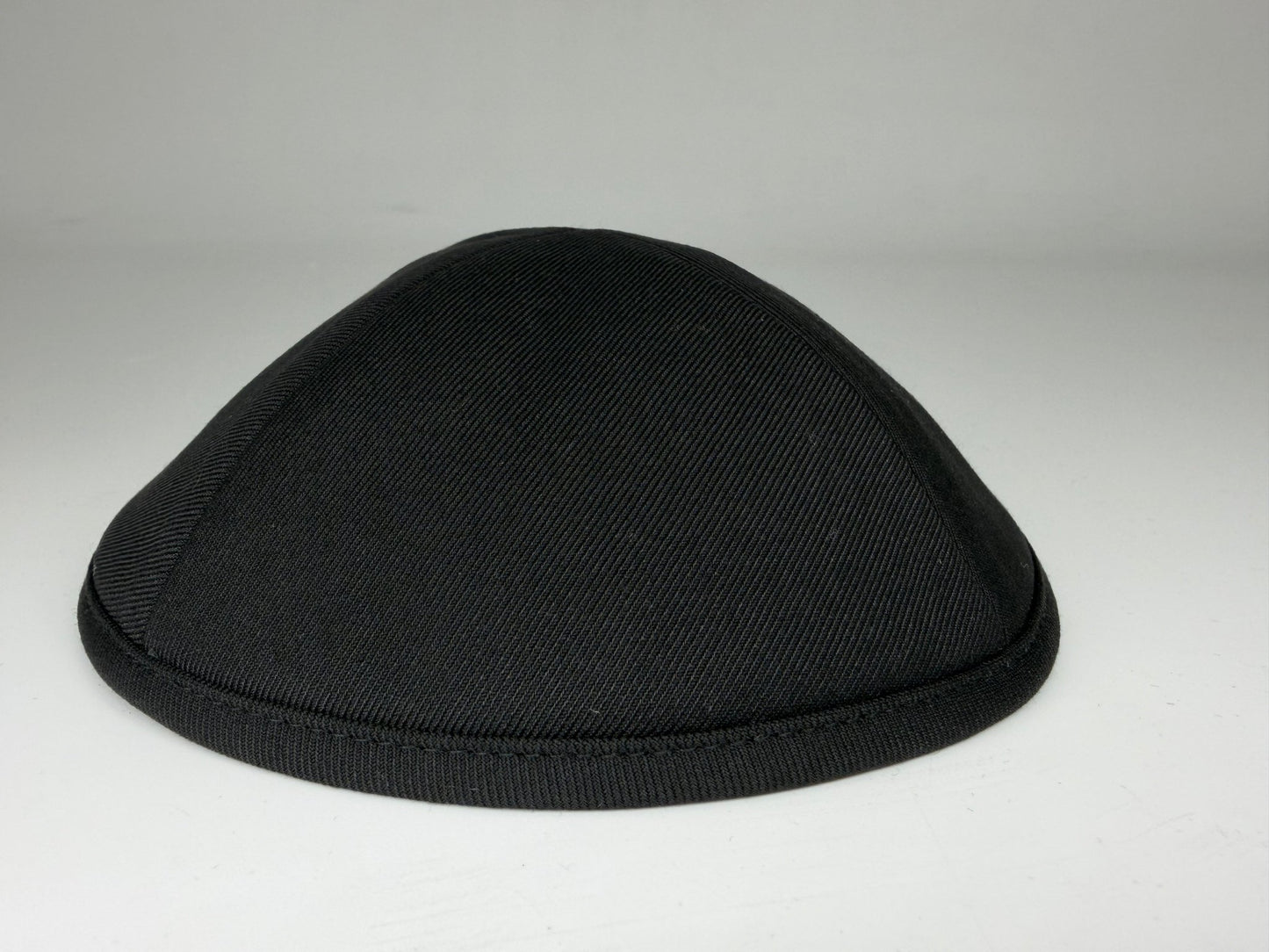 Classic Colored Kippah Matte with Trim - Elegant Everyday Yarmulke