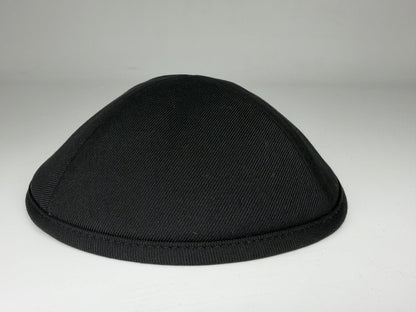 Classic Colored Kippah Matte with Trim - Elegant Everyday Yarmulke