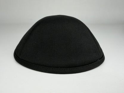 Classic Colored Kippah Matte with Trim - Elegant Everyday Yarmulke