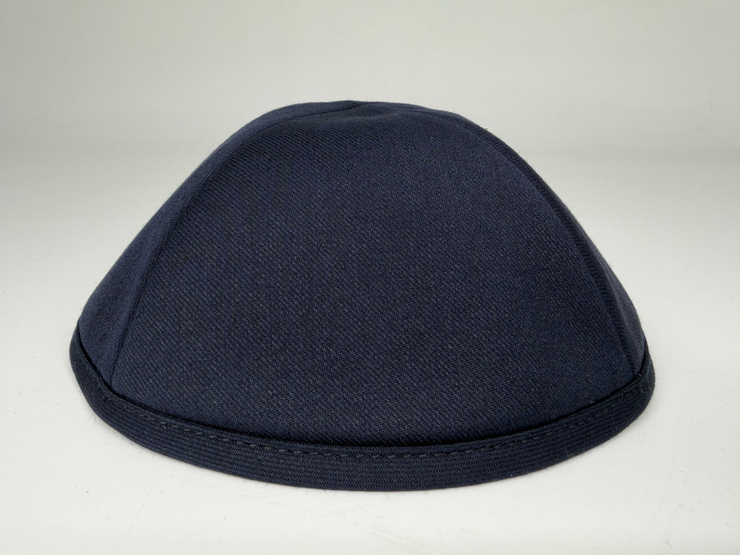 Classic Colored Kippah Matte with Trim - Elegant Everyday Yarmulke