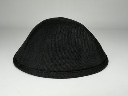 Classic Colored Kippah Matte with Trim - Elegant Everyday Yarmulke