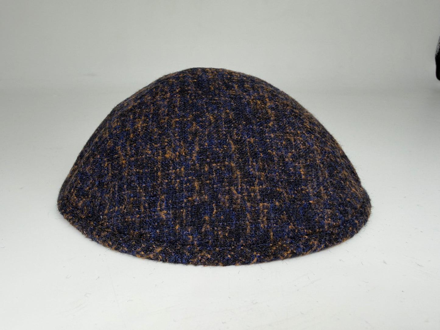 Classic Colored Kippah Matte with Trim - Elegant Everyday Yarmulke