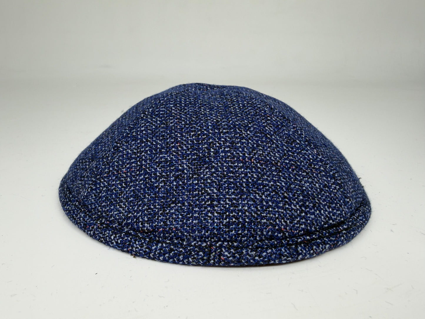 Classic Colored Kippah Matte with Trim - Elegant Everyday Yarmulke