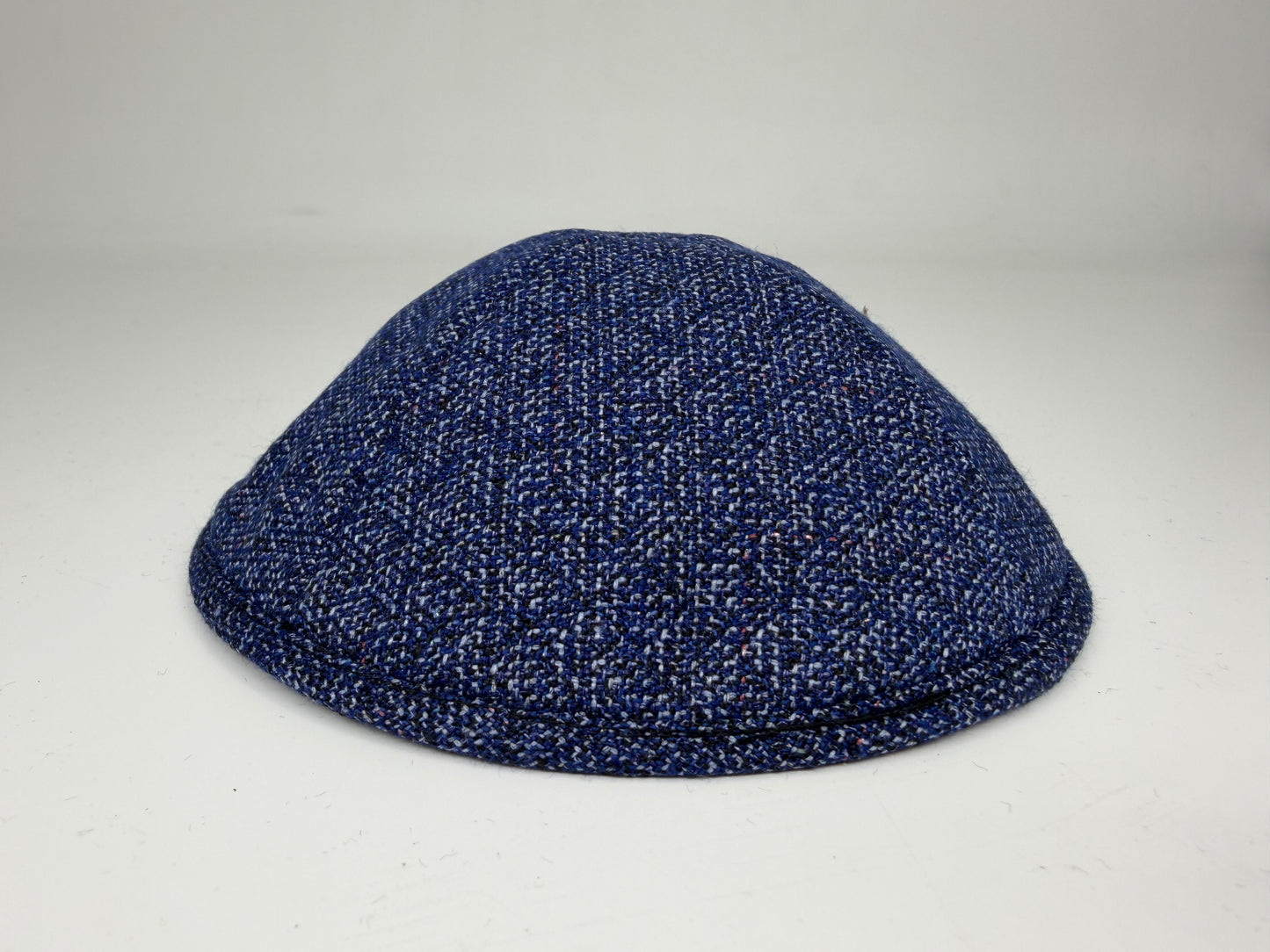 Classic Colored Kippah Matte with Trim - Elegant Everyday Yarmulke