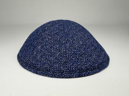 Classic Colored Kippah Matte with Trim - Elegant Everyday Yarmulke