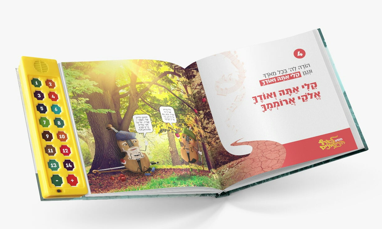 Journey to the Land of Nigunim – Interactive Jewish Music Book for Kids