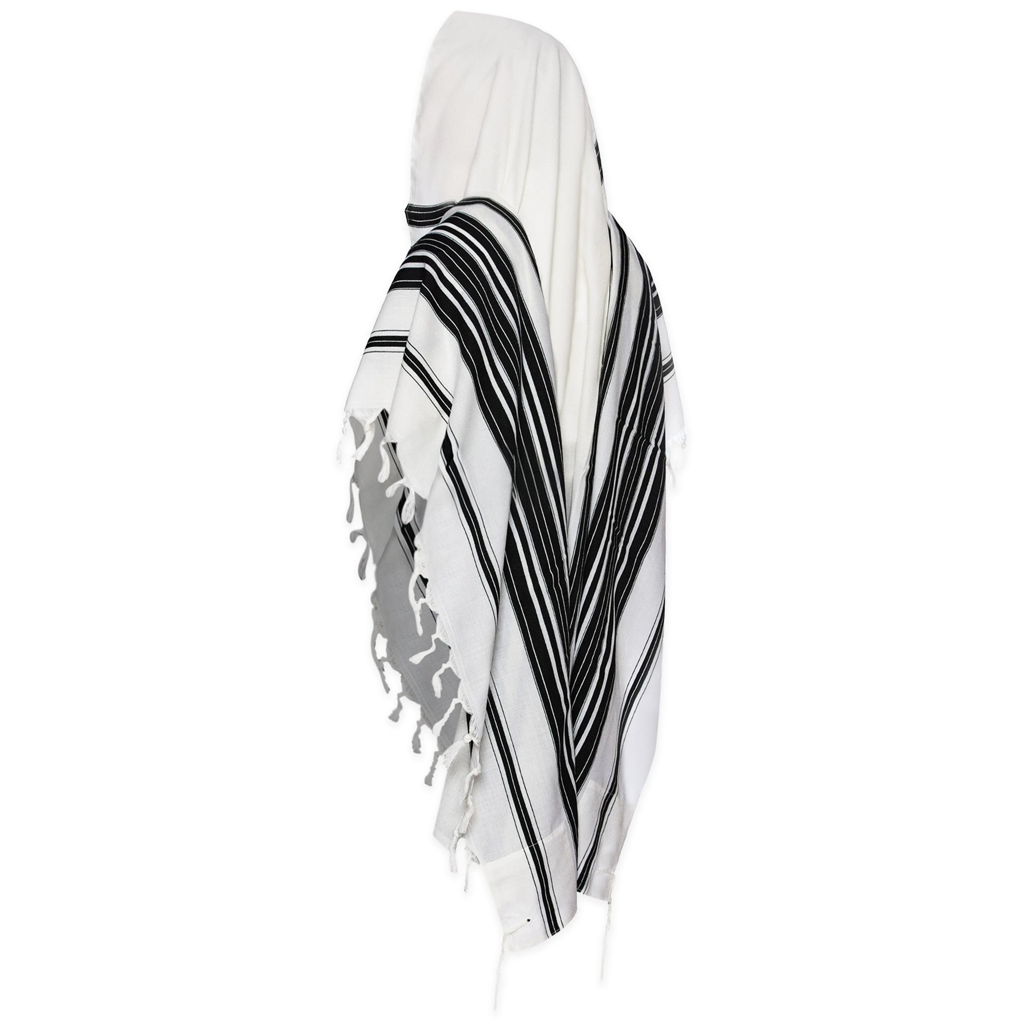 Mofet Wool Tallit Yishtabach - Chabad