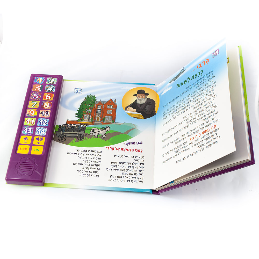 Our Rebbes – Interactive Jewish Sound Book for Kids