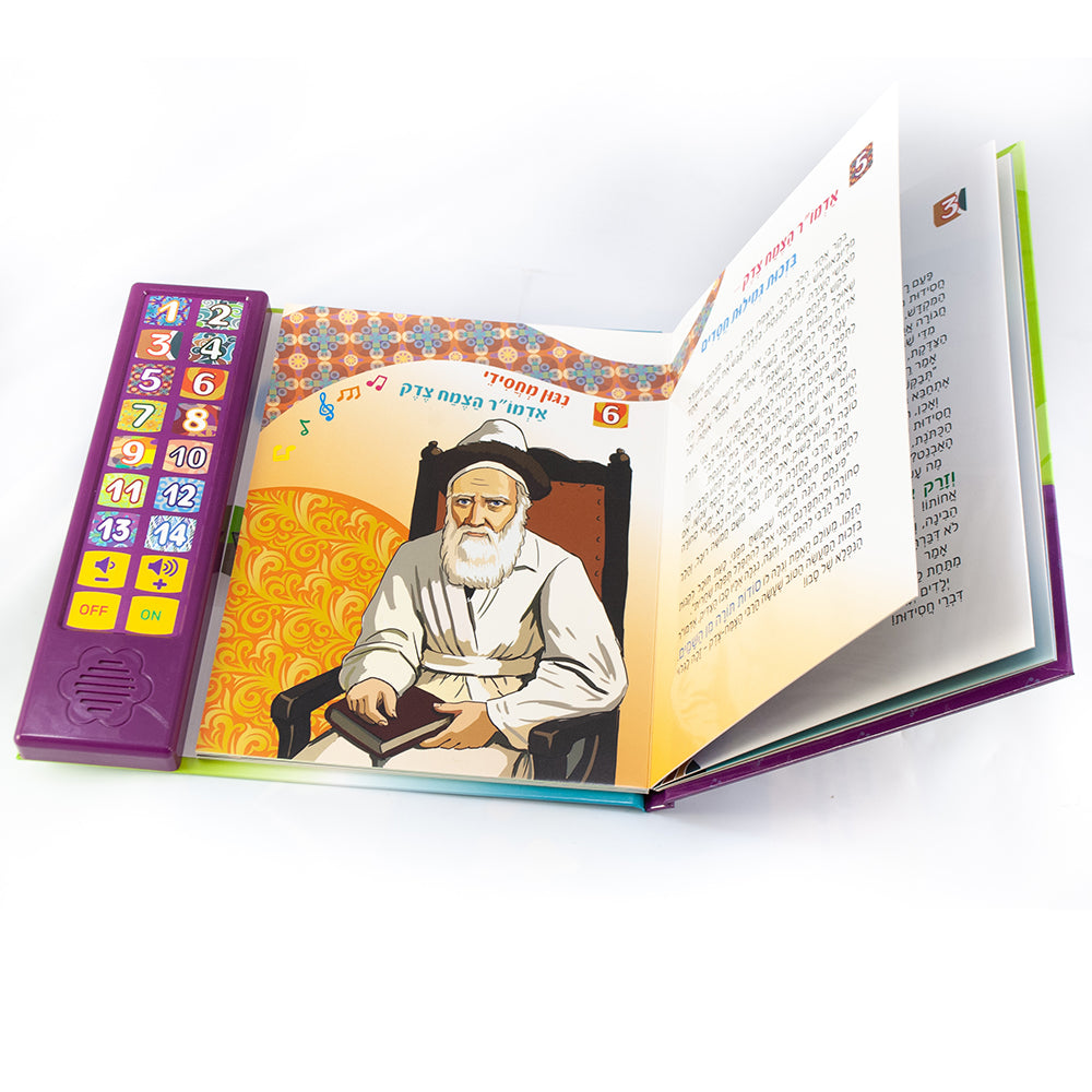 Our Rebbes – Interactive Jewish Sound Book for Kids