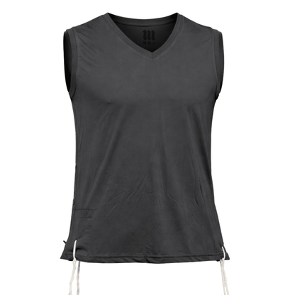 Men Tzitzit Tank Top Dri-Fit – Sleeveless Kosher Undershirt