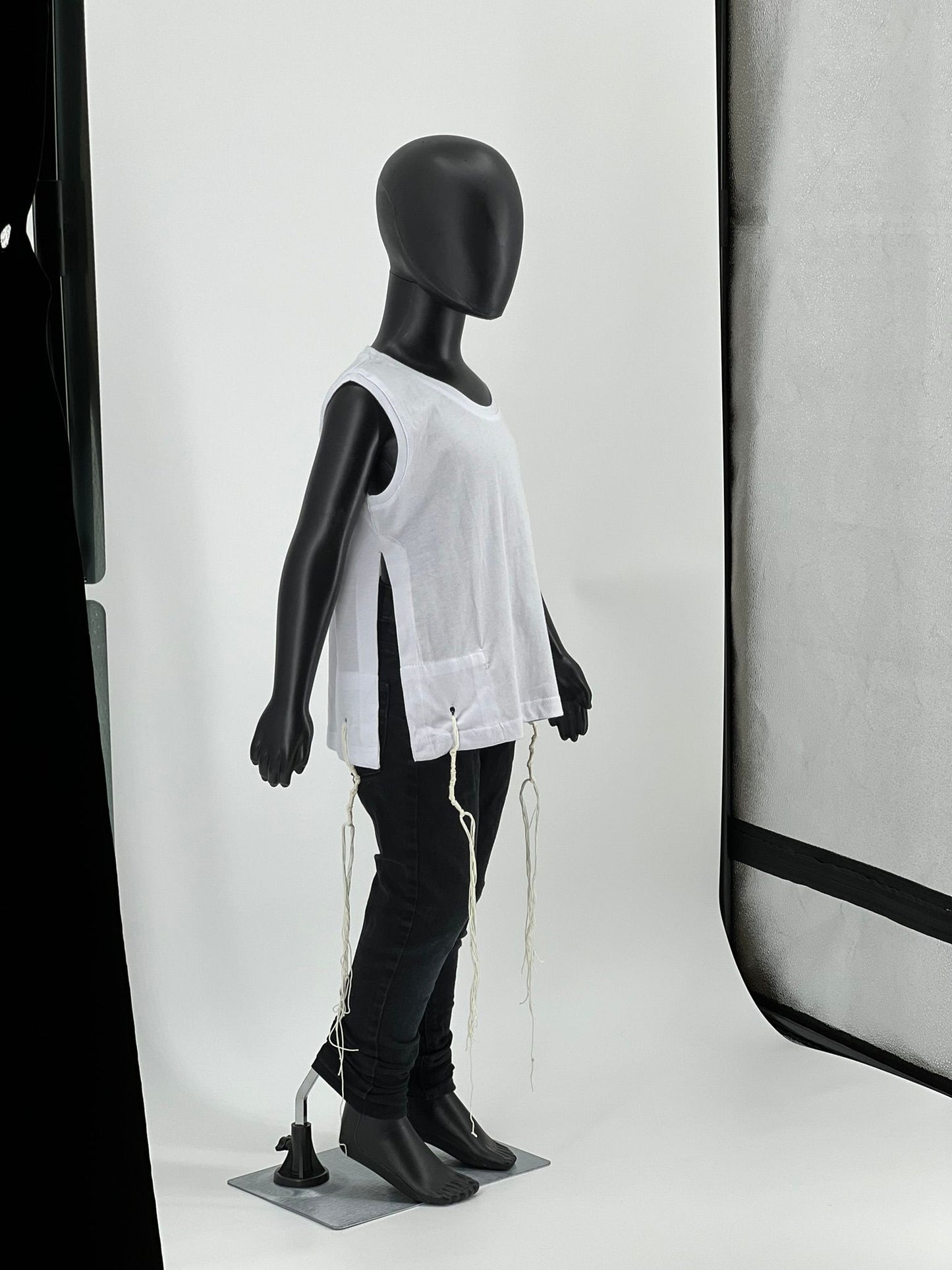 Pack of Kids Ashkenaz T-Shirt Tzitzit Round Neck Meyuchad Machine Thin Tzitzis Tallit Katan Undershirt
