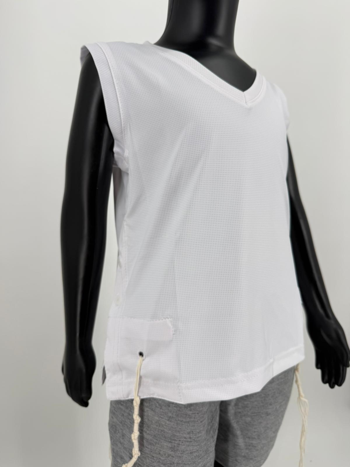 Kids Mesh Tzitzit Tank Top Dri-Fit – Sleeveless Kosher Undershirt