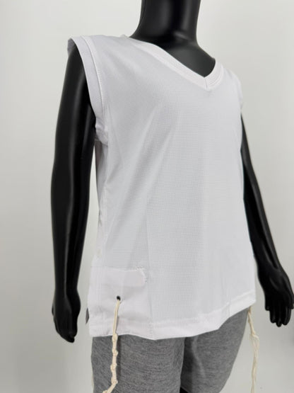 Kids Mesh Tzitzit Tank Top Dri-Fit – Sleeveless Kosher Undershirt