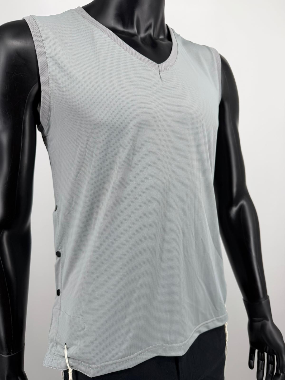 Men Tzitzit Tank Top Dri-Fit – Sleeveless Kosher Undershirt
