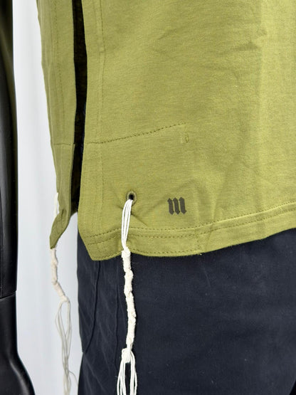 Tzitzit T-Shirt for Men Sleeveless Undershirt Cotton Tallit Katan