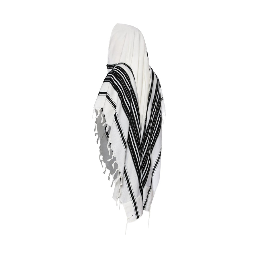 Mofet Chabad wool tallit worn