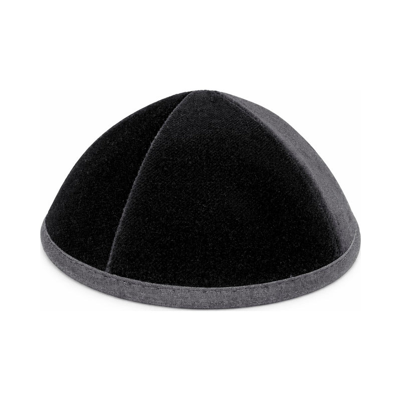 Black velvet kippah