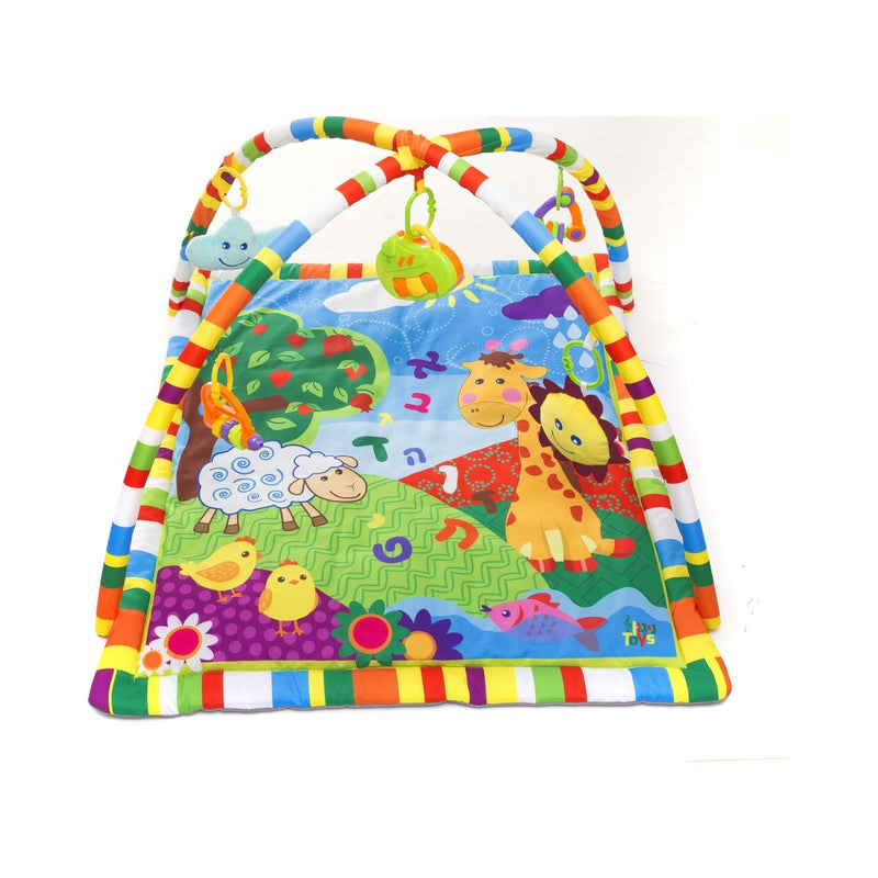 Alef-Bet baby activity play mat
