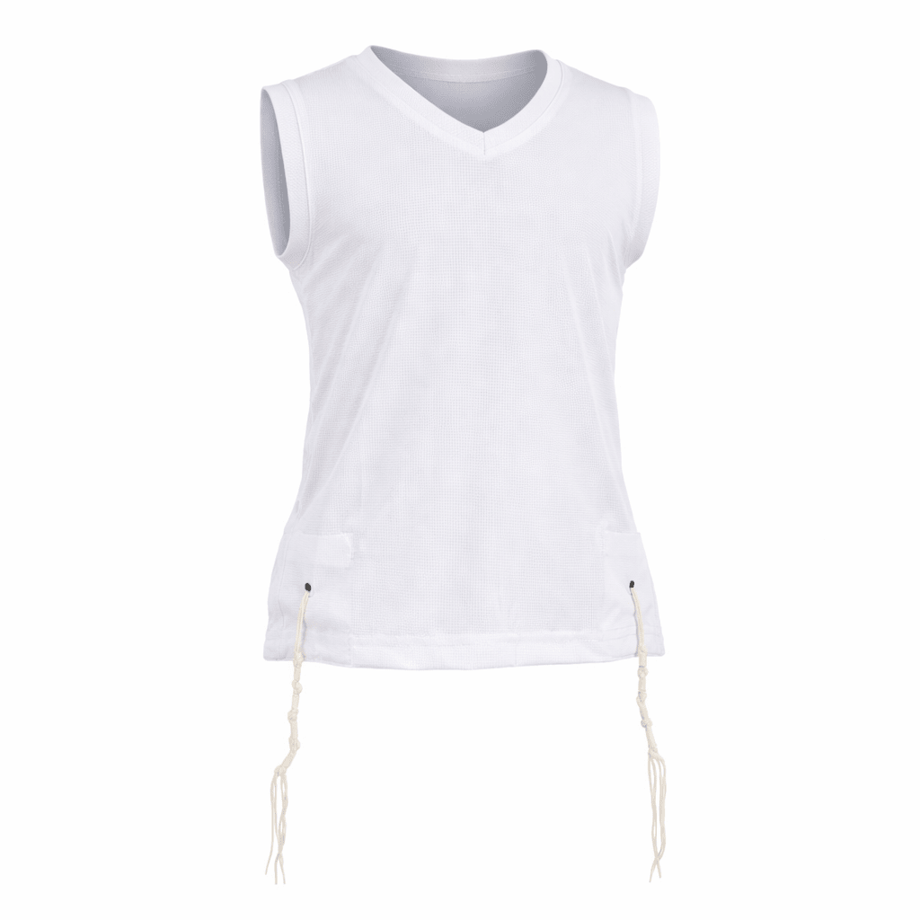Kids Mesh Tzitzit Tank Top Dri-Fit – Sleeveless Kosher Undershirt